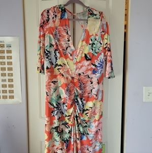 Tall/ long floral Maxi dress